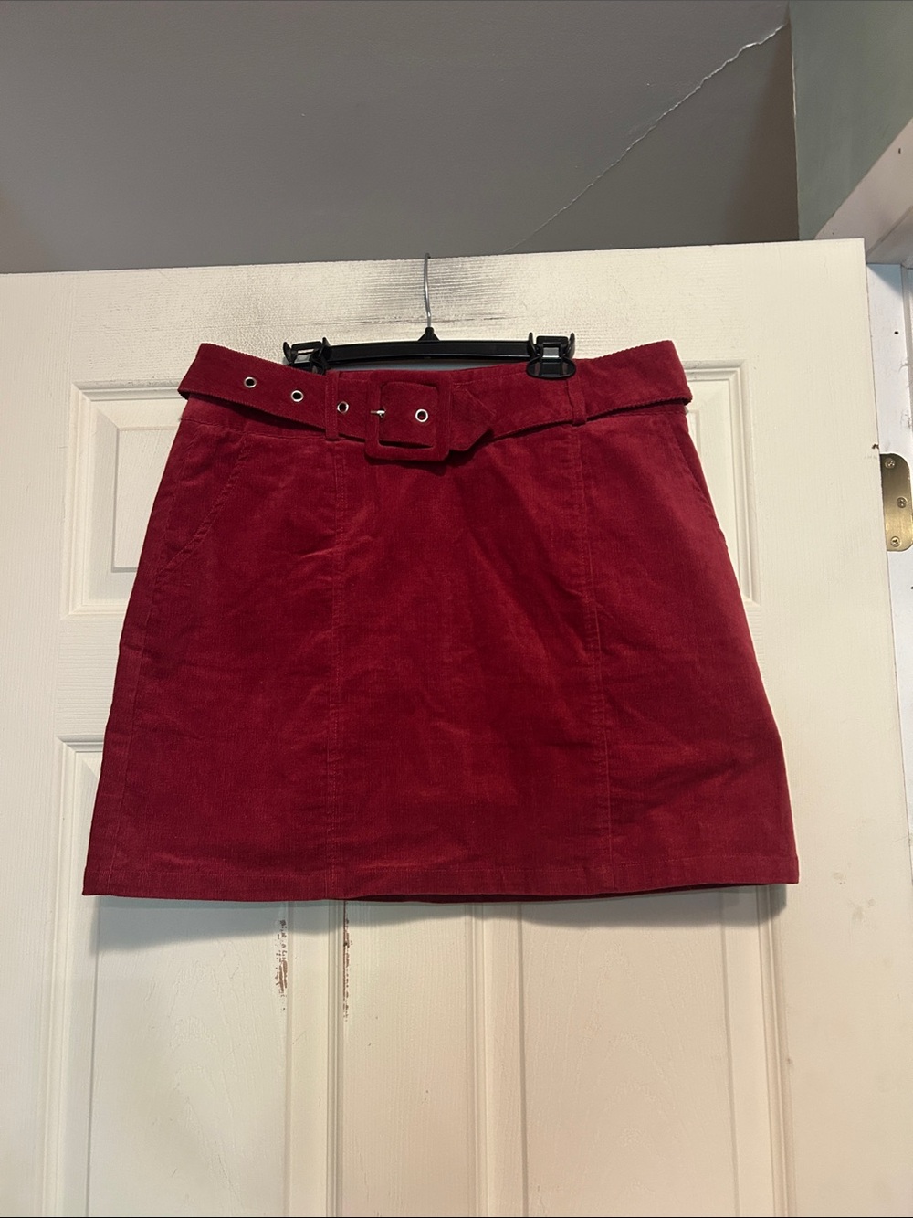 Louche Corduroy Mini Skirt Size 10